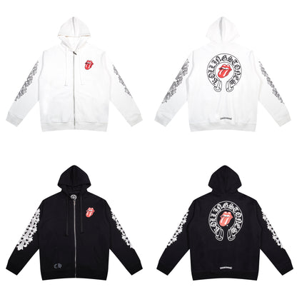 Chrome Hearts Zip Up Hoodie K5013
