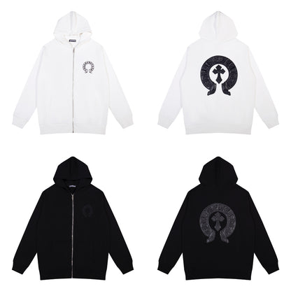 Chrome Hearts Zip Up Hoodie K5020