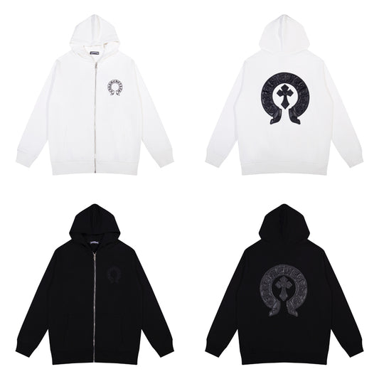 Chrome Hearts Zip Up Hoodie K5020