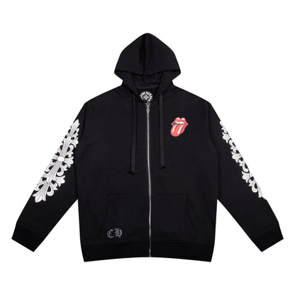 Chrome Hearts Zip Up Hoodie K5013