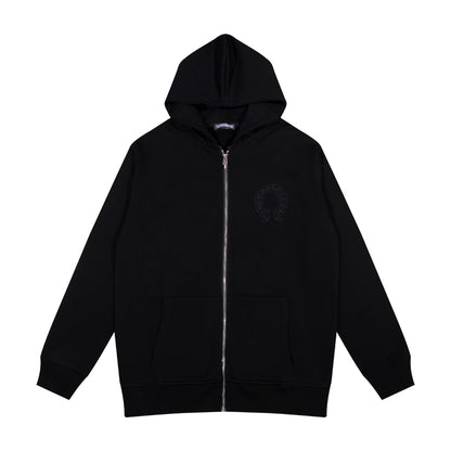 Chrome Hearts Zip Up Hoodie K5020