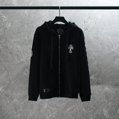 Chrome Hearts Zip Up Hoodie K5007