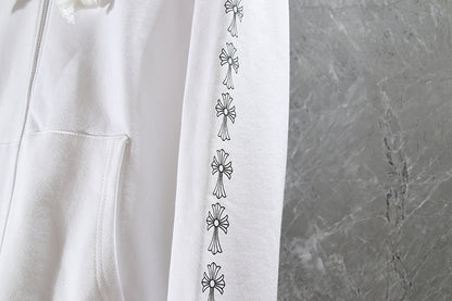 Chrome Hearts Zip Up Hoodie K5007